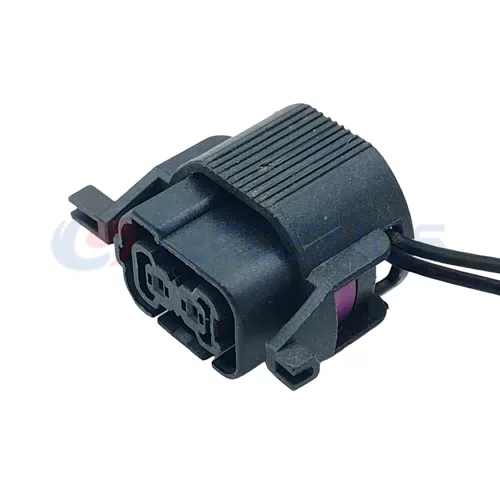 Auto Parts Automotive Waterproof Housing Electronic Plug Harness Connector for Volkswagen Touareg 2-pin Female... - image 2